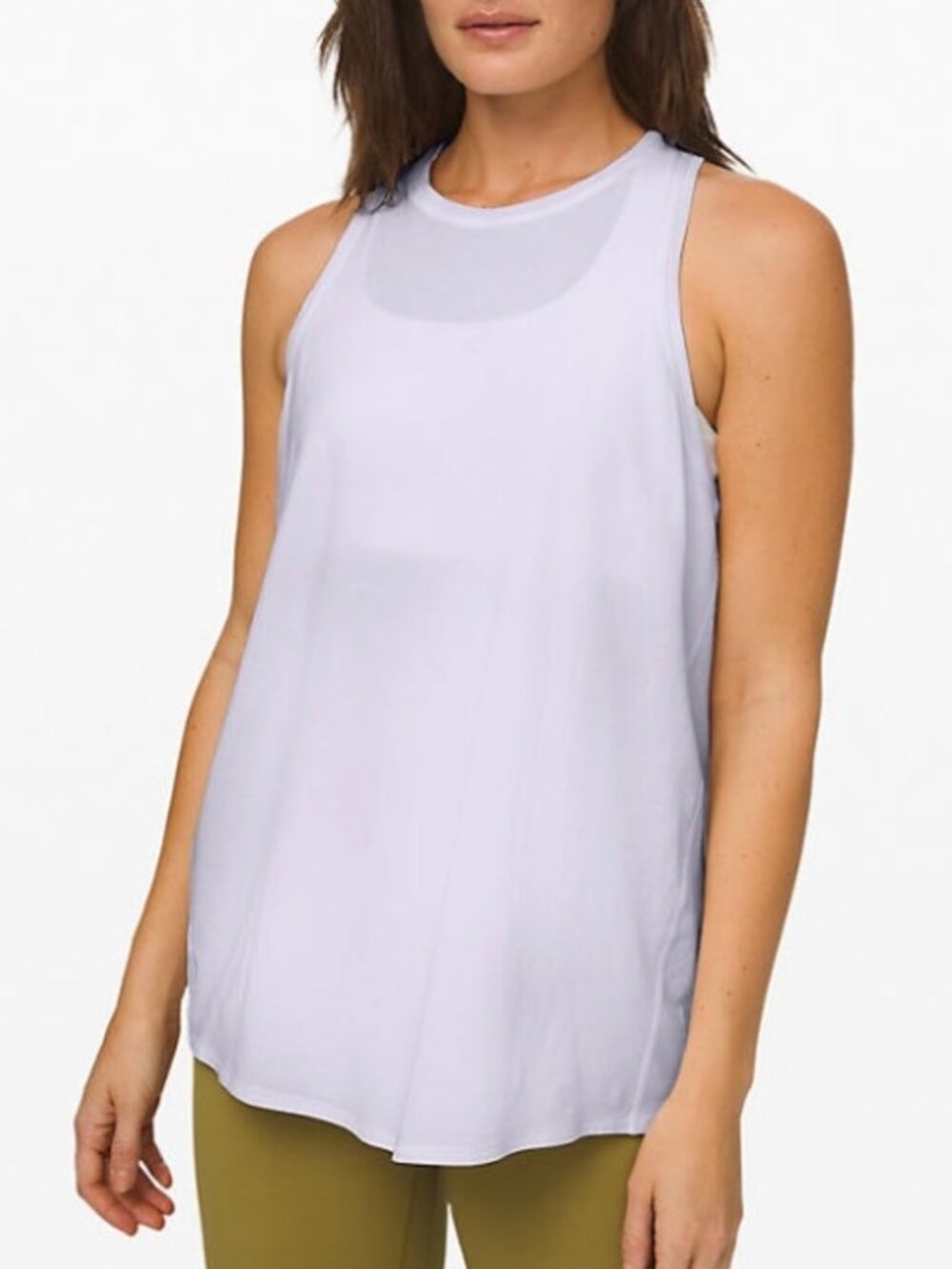 NWT Lululemon All Tied Up Tank in Serene Blue size 6 (looks pale lavender)